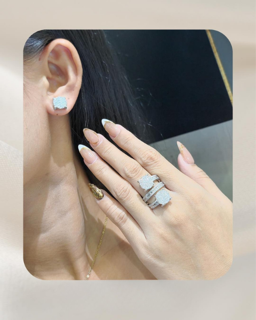 14K Diamond Set