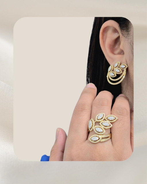 14K Diamond Set