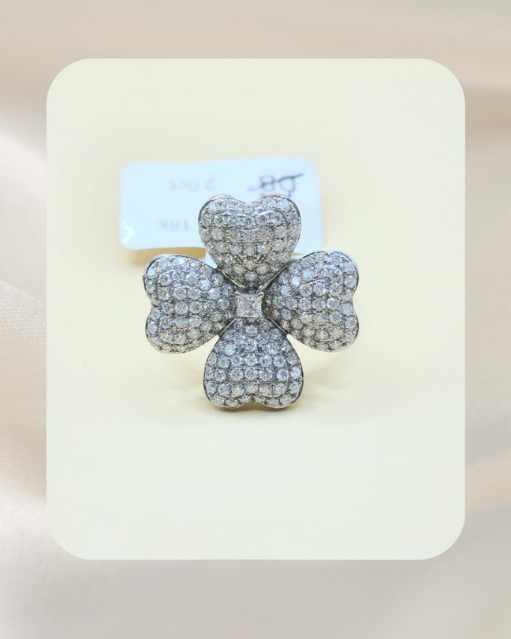 18K Diamond Ring