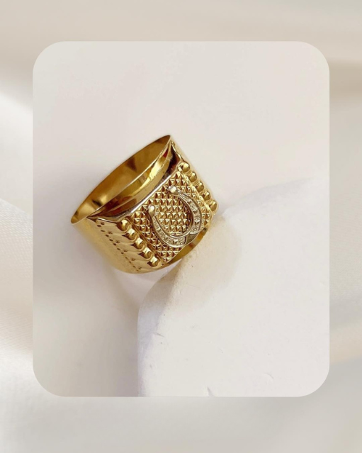 18K Two-tone Ring