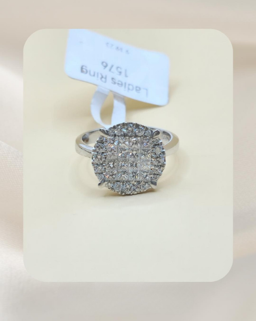 14K Diamond Ring