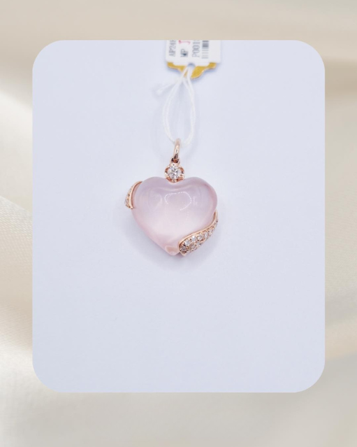 14K Diamond Pendant