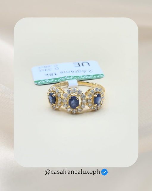 18K Diamond Ring