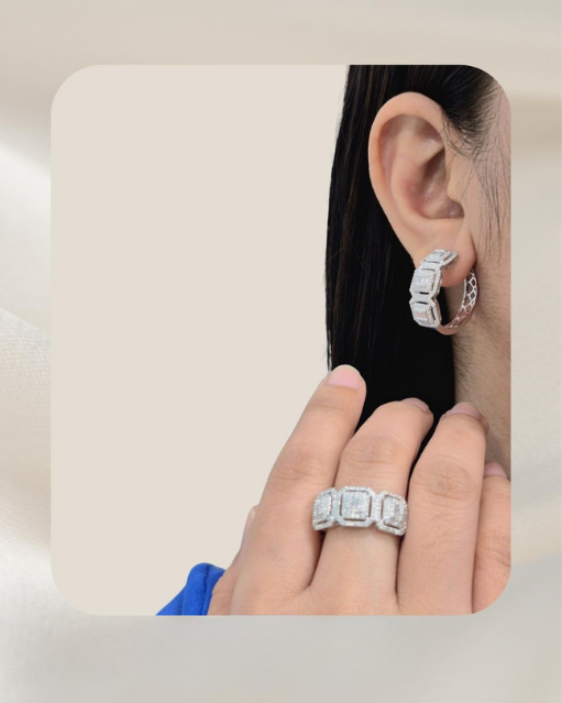 14K Diamond Set