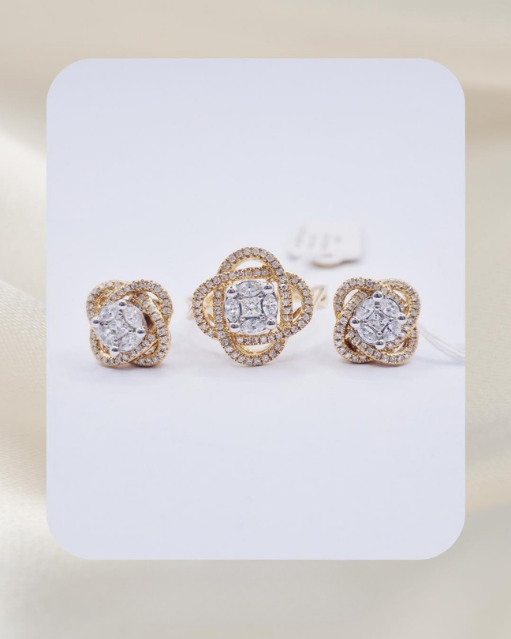 14K Diamond Set
