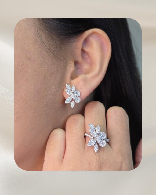 14K Diamond Set