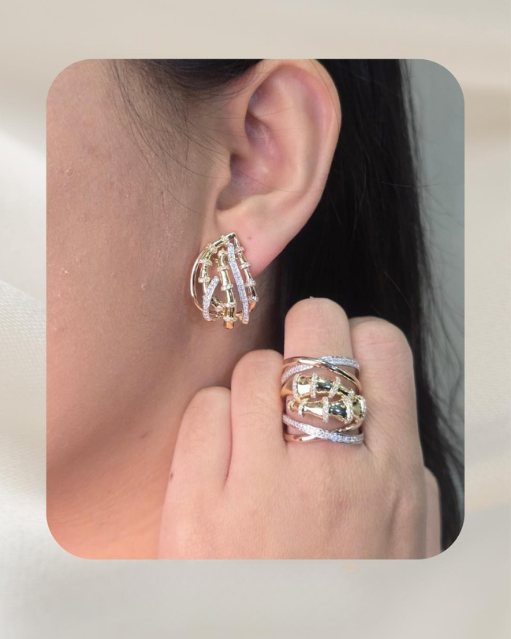 14K Diamond Set