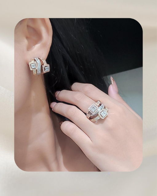 14K Diamond Set