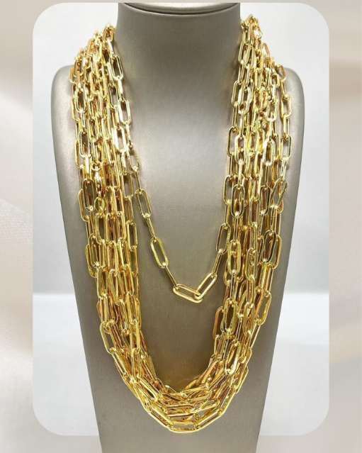 18K Yellow Gold Necklace