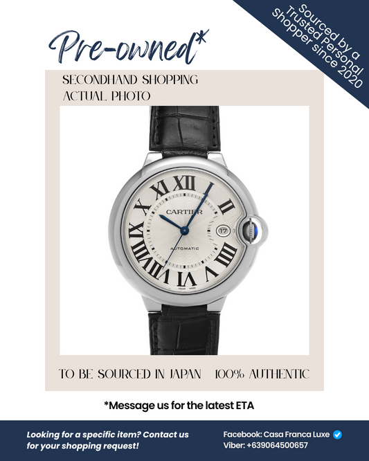 Japan Pre-owned: Cartier Ballon Bleu W69016Z4 Men's Watch