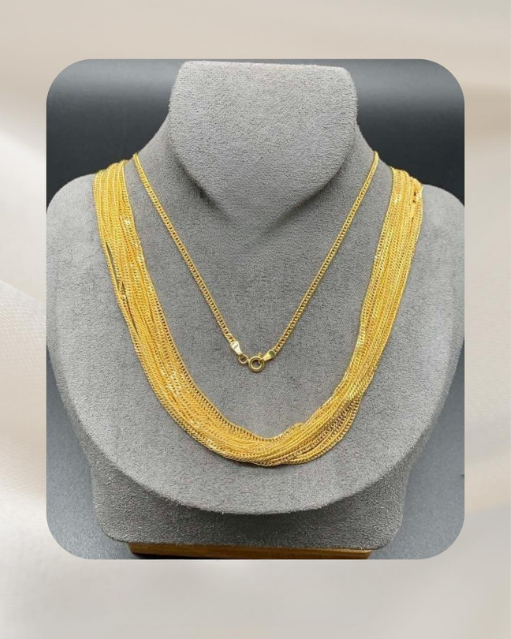 18K Yellow Gold Necklace