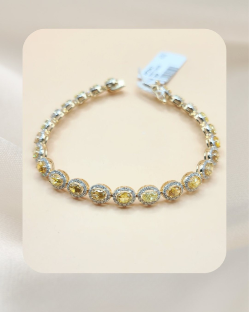 14K Diamond Bracelet