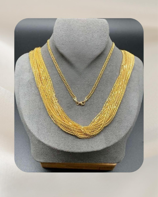 18K Yellow Gold Necklace