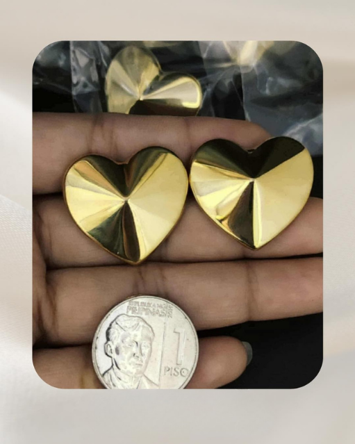 18K Yellow Gold Earrings