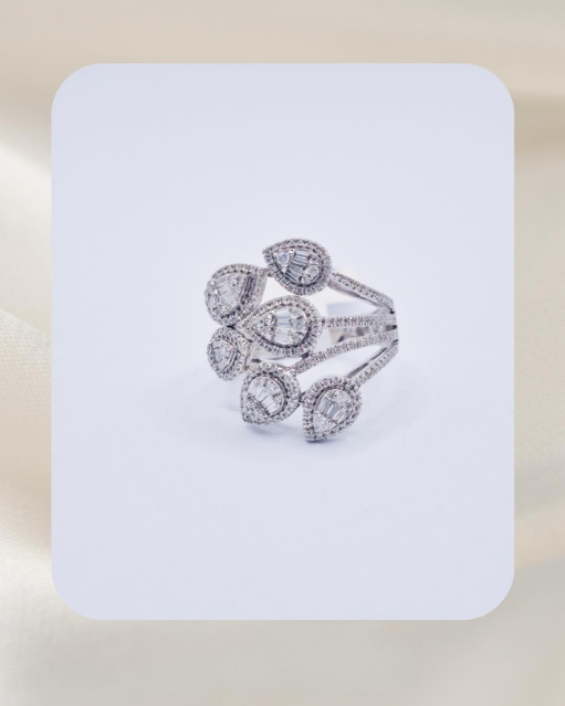 14K Diamond Ring