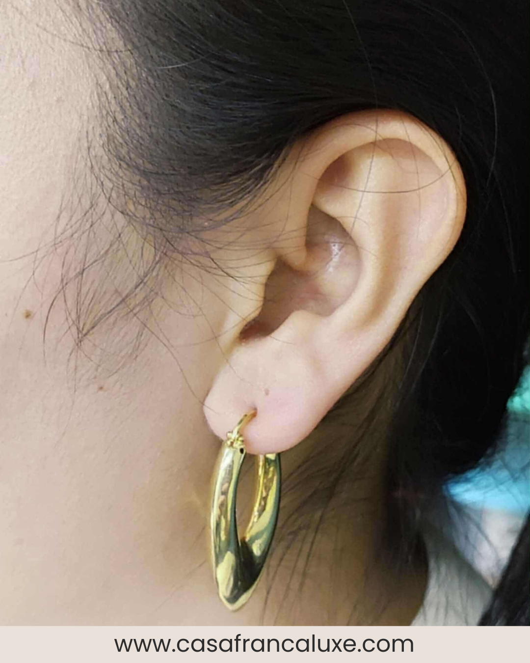 18K Chunky Earrings