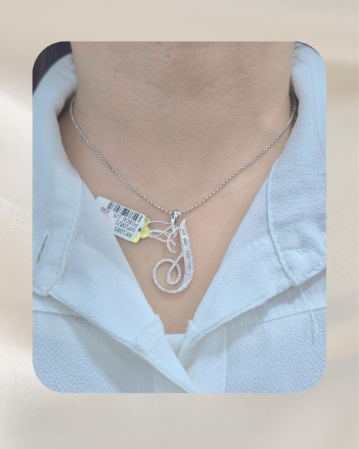14K Diamond Pendant