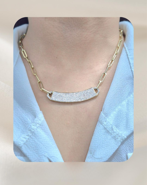 14K Diamond Necklace