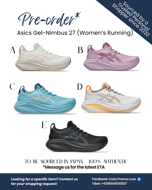 Japan Pre-order: Asics Gel-Nimbus 27 Women's