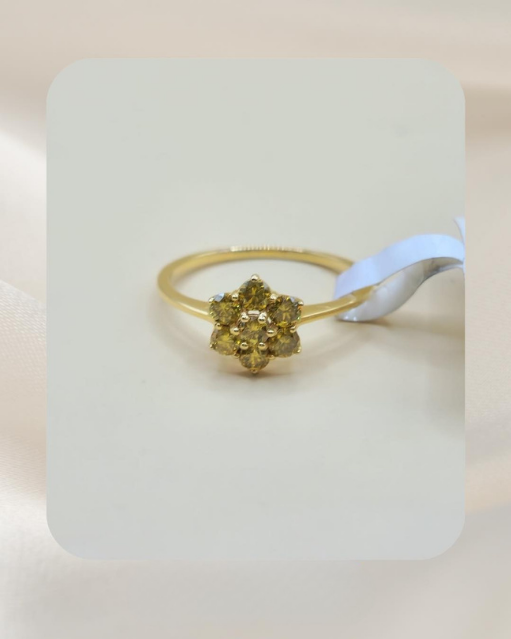 18K Diamond Ring