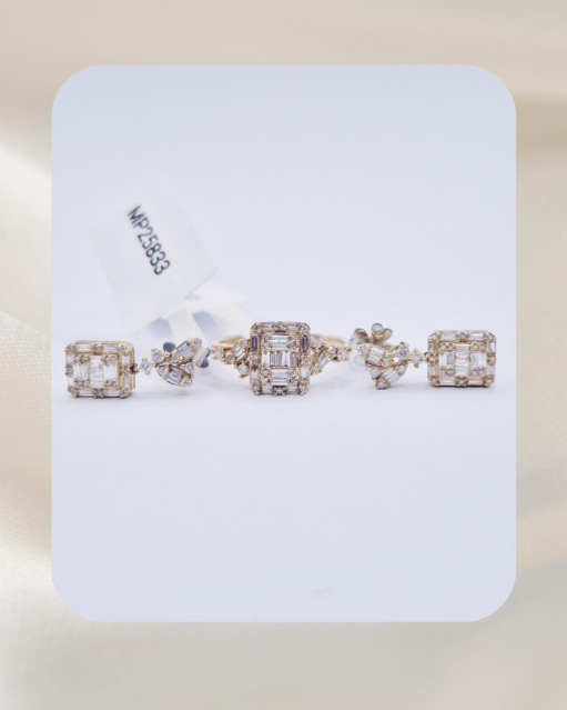 14K Diamond Set