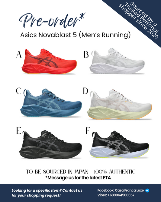 Japan Pre-order: Asics Novablast 5 Men's