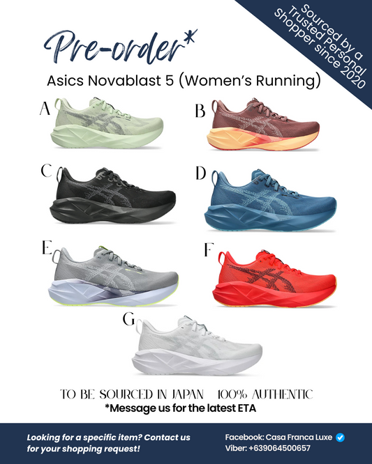 Japan Pre-order: Asics Novablast 5 Women's