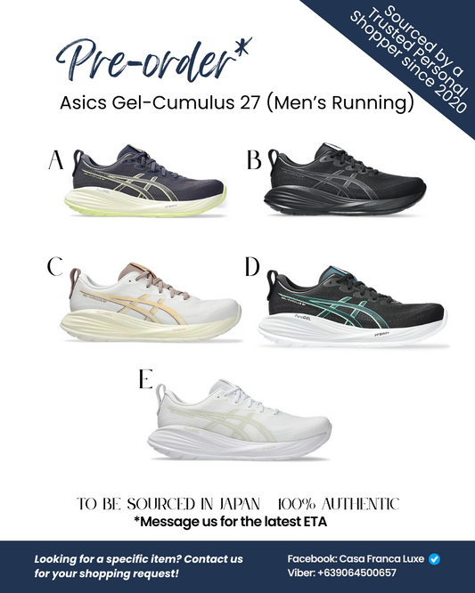 Japan Pre-order: Asics Gel-Cumulus 27 Men's