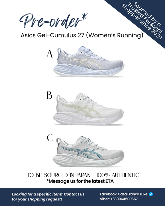Japan Pre-order: Asics Gel-Cumulus 27 Women's