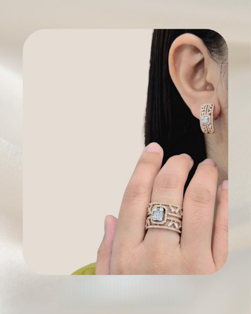 14K Diamond Set