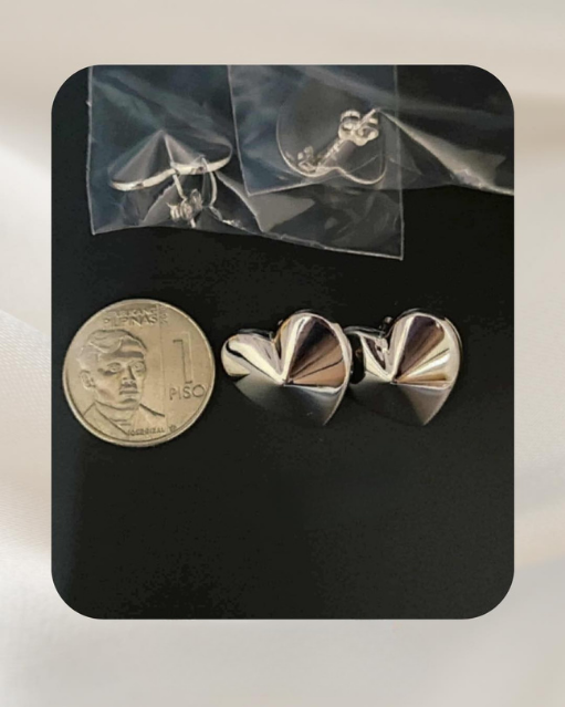 18K White Gold Earrings