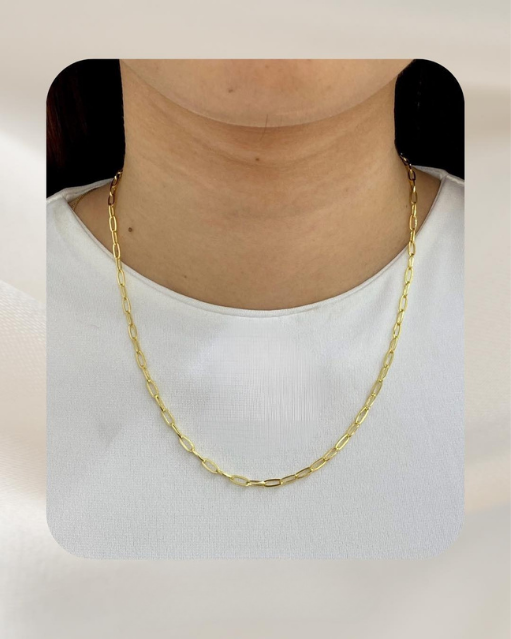18K Yellow Gold Necklace