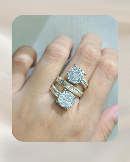 14K Diamond Ring