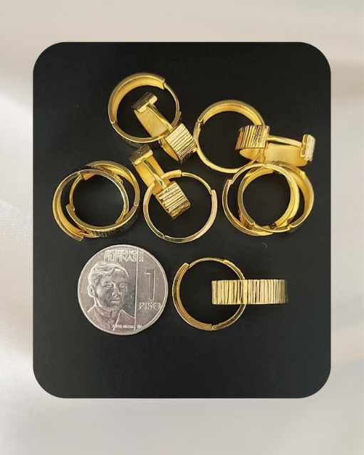 18K Yellow Gold Earrings