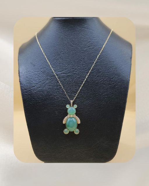 14K Diamond Necklace