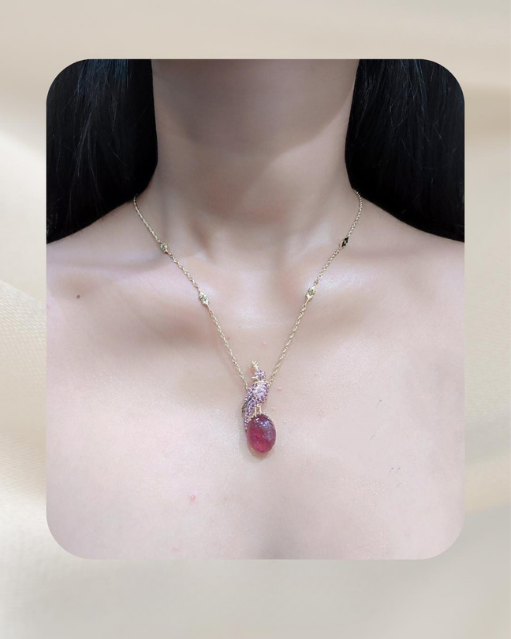 14K Diamond Necklace