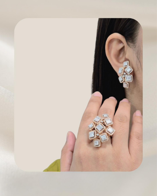 14K Diamond Set
