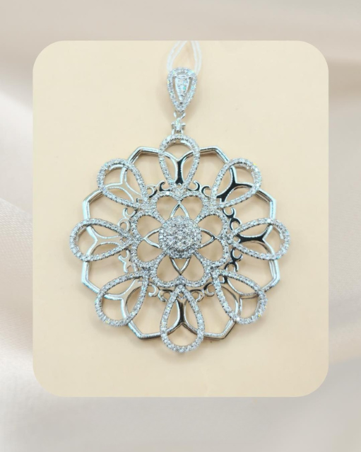 14K Diamond Pendant