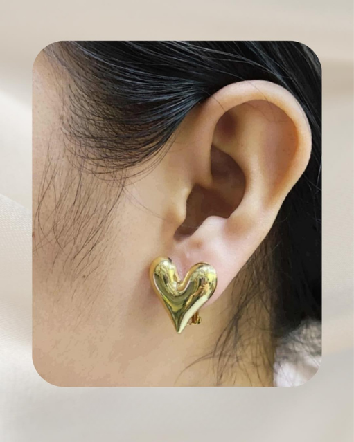18K Yellow Gold Earrings