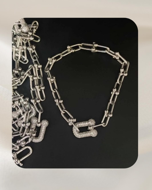 18K White Gold Bracelet