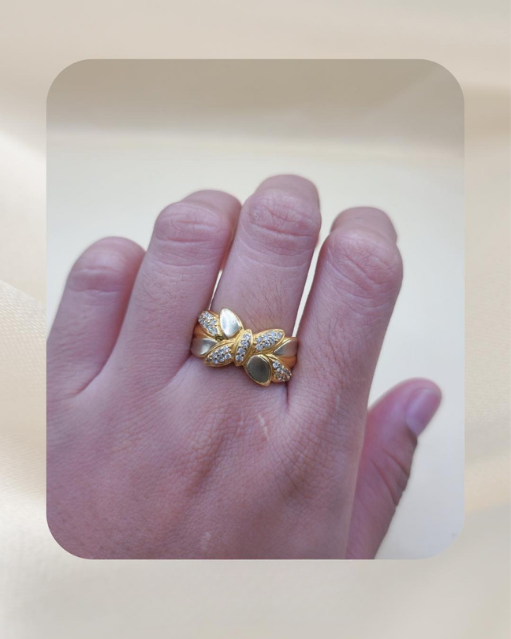 18K Diamond Ring