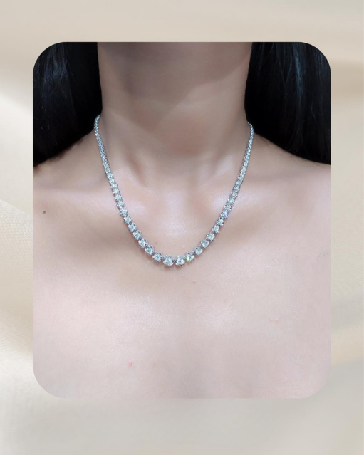 14K Diamond Necklace