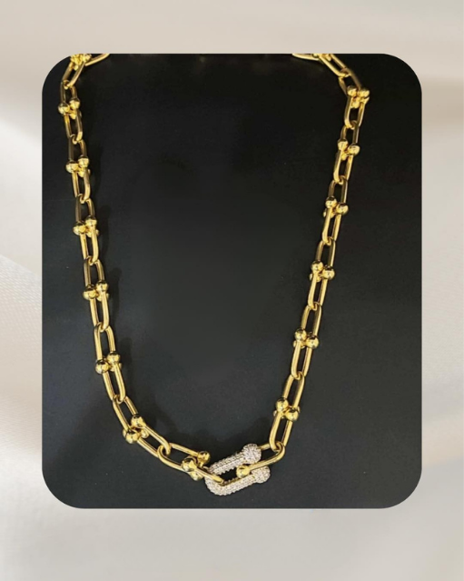 18K Yellow Gold Necklace
