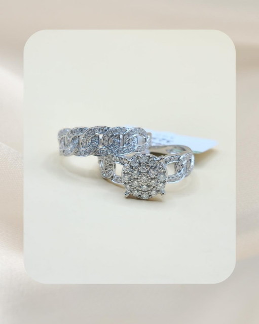 14K Diamond Ring