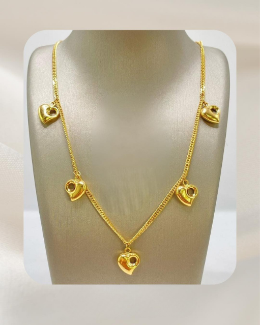 18K Yellow Gold Necklace
