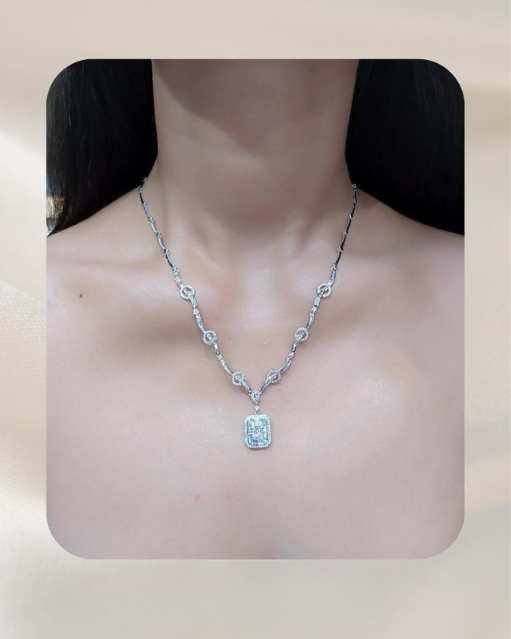 14K Diamond Necklace