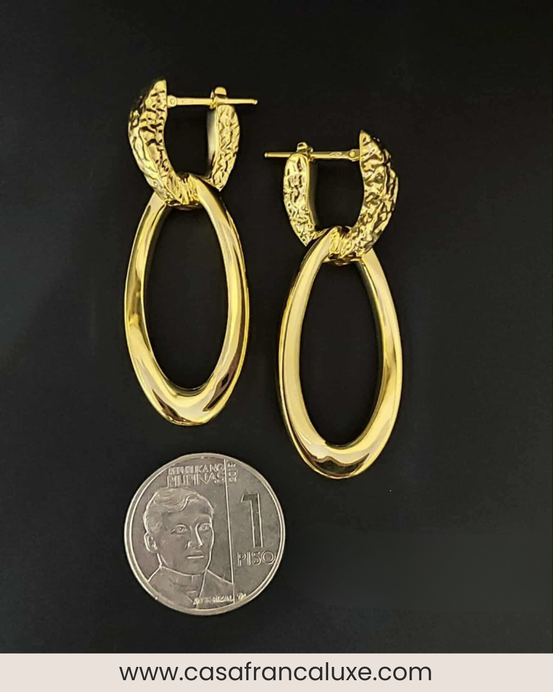 18K Chunky Earrings