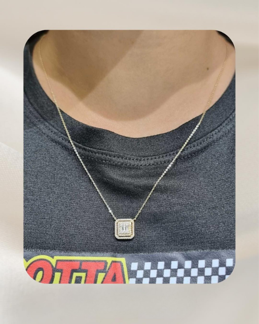 14K Diamond Necklace