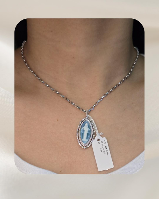 14K Diamond Pendant