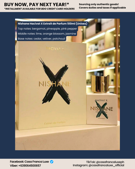 HK Pre-order: Nishane Hacivat X Extrait de Parfum 100ml (Unisex)